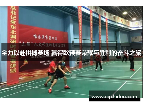 全力以赴拼搏赛场 赢得欧预赛荣耀与胜利的奋斗之旅